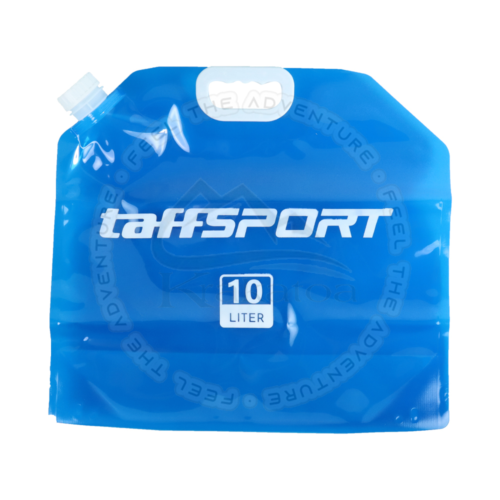 TaffSPORT` Kantong Air Minum Lipat 5 &amp; 10 L` Portable Camping Water Bag` Kantung Liter