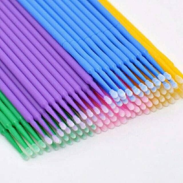 GP - 100pcs MICROBRUSH For Eyelash Extention / Bulu Mata Palsu