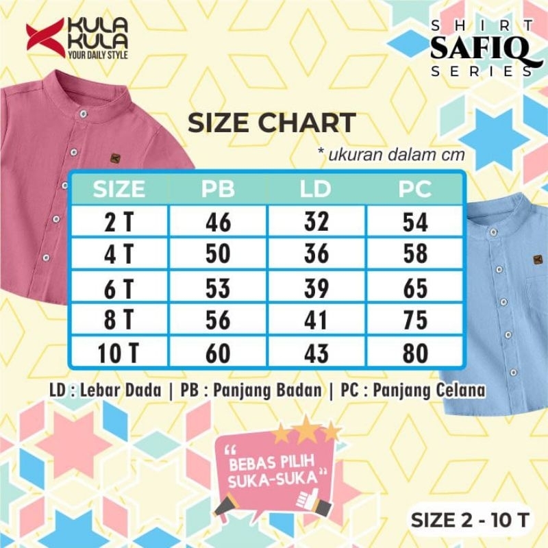 Shirt Safiq Series by Kula Kula Kids