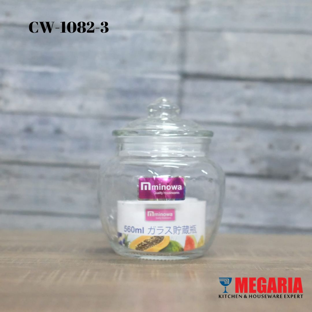 Toples Kaca YOSHIKAWA CW-1082-3 Bulat