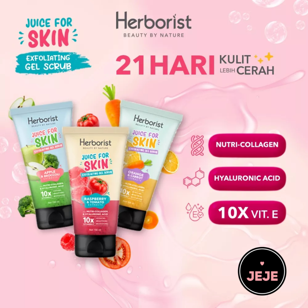 HERBORIST Juice For Skin Exfoliating Gel Scrub 150ml