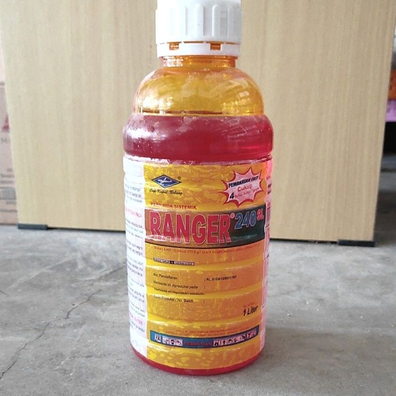 RANGER 240 SL HERBISIDA SISTEMIK 1LITER *pemakaian irit cukup 4 tutup botol /tangki