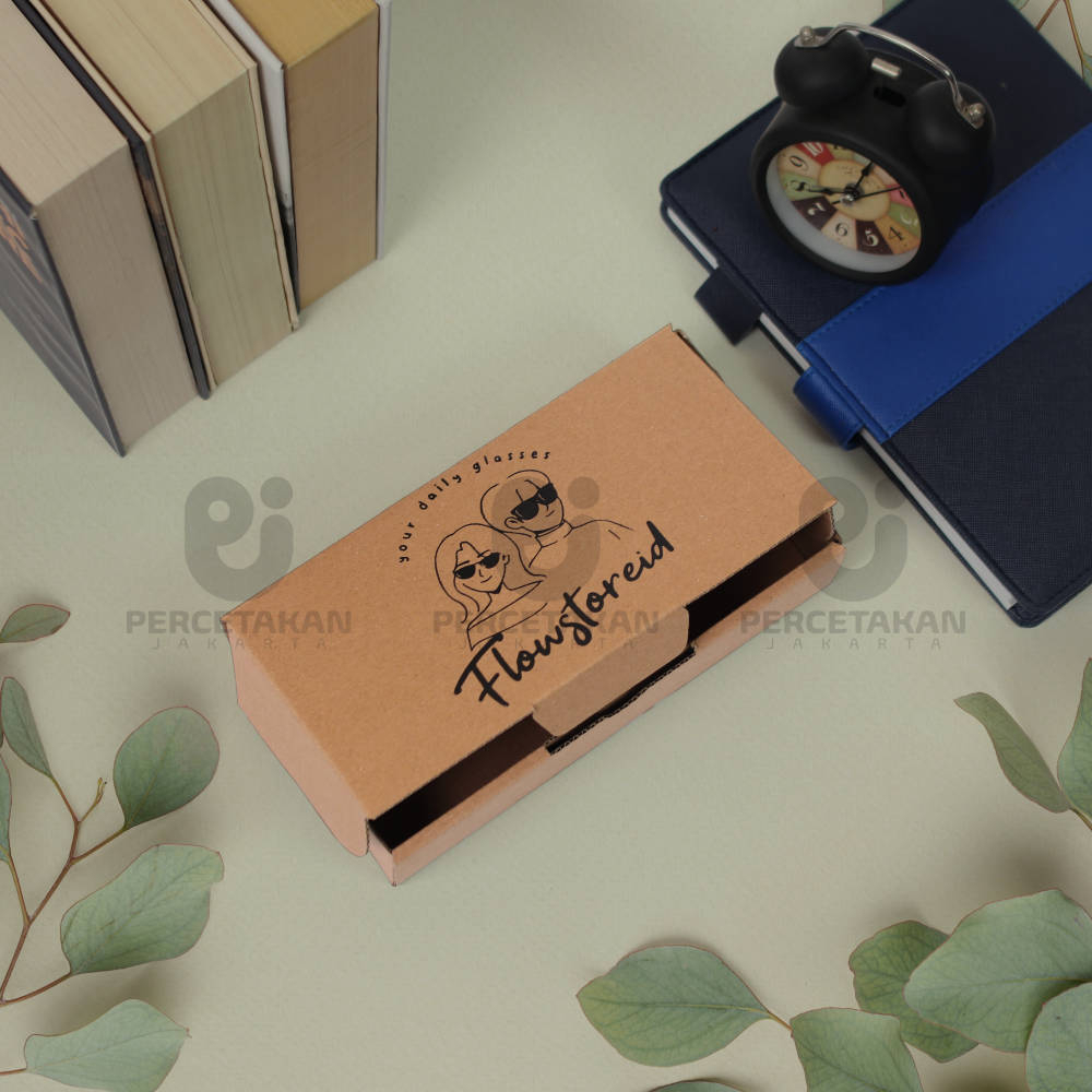 

Sablon / Cetak Kardus Corrugated 20x10x5 CM | Die Cut | Kotak Karton