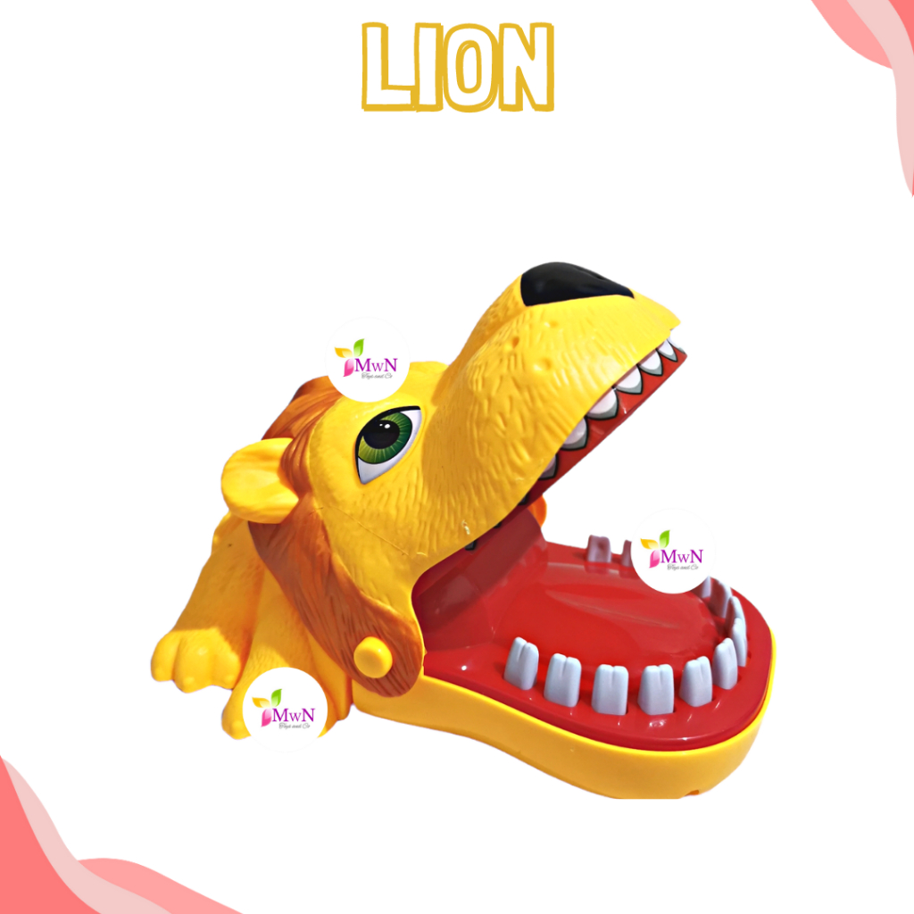 MWN CROCODILE DENTIST GAME / MAINAN GIGI HIU SINGA BUAYA