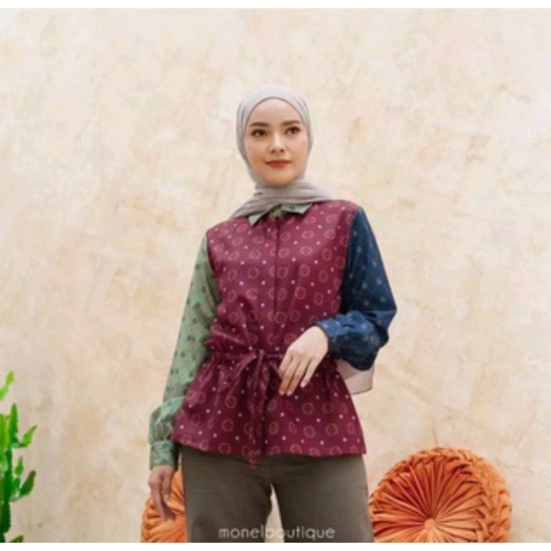 Kaia Top Monel / Atasan Monel Size M