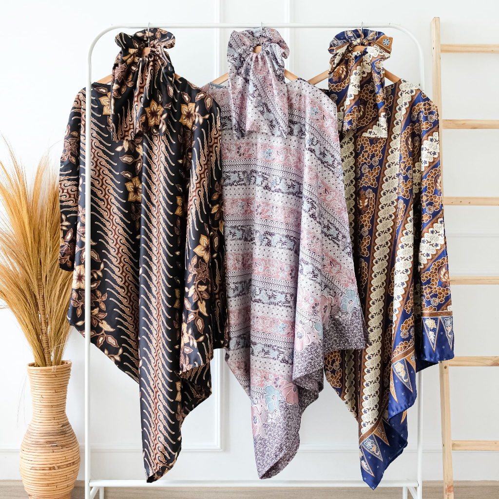KAFTAN ASIMETRIS BATIK WANITA