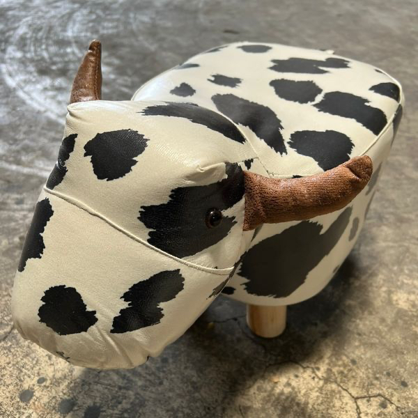 Bangku Karakter Hewan sapi gajah rusa / kursi bermain anak lucu / kursi kecil