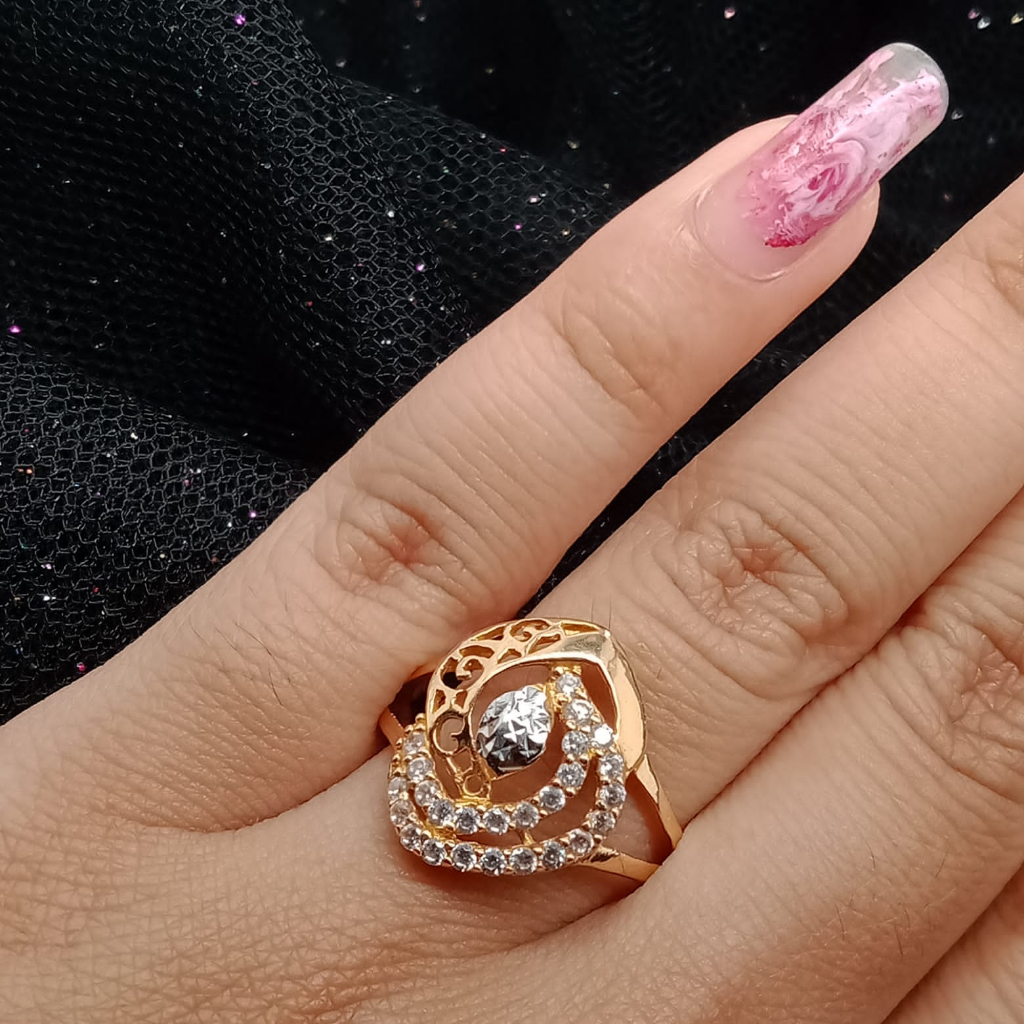 Cincin Emas 17K - 3.2 Gr Kadar 750 - 4622