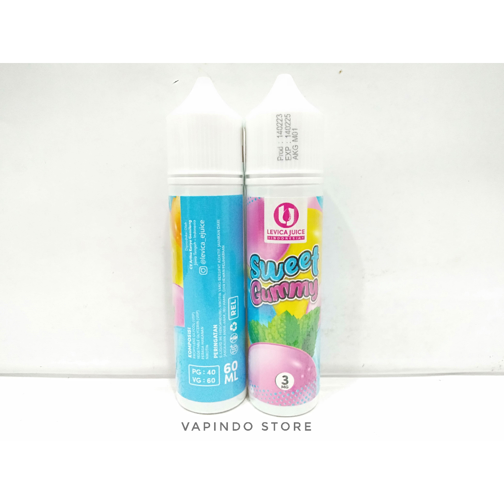 LEVICA SWEET GUMMY 60ML 3MG BY LEVICA JUICE