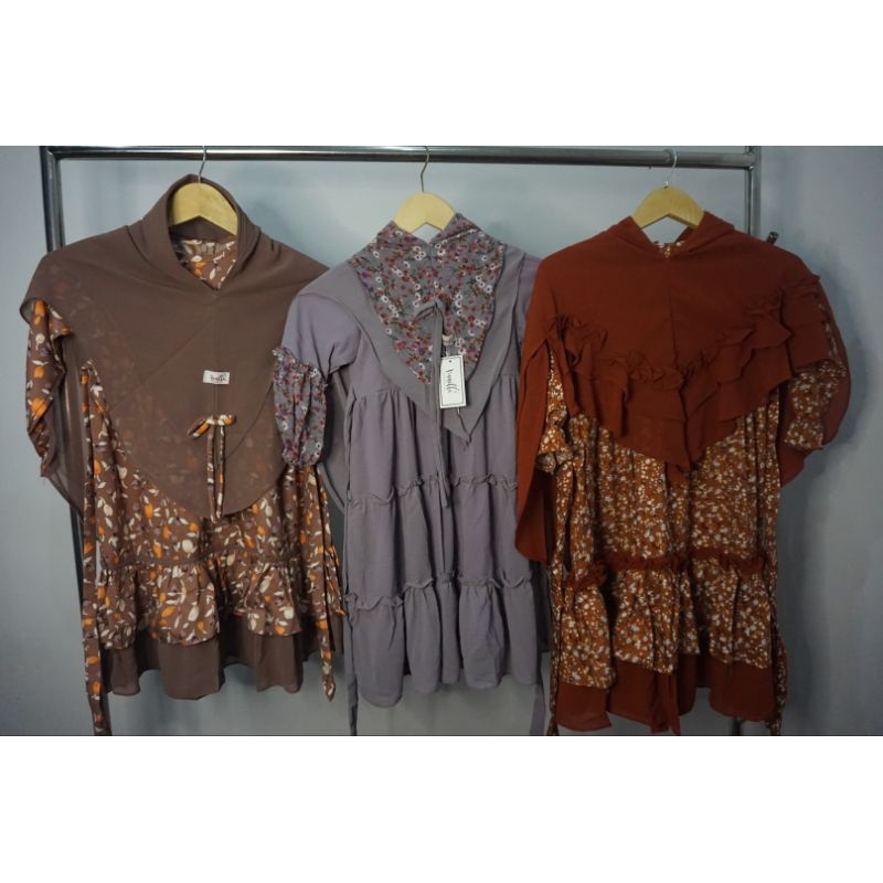 Update Stok || VANILA KIDS || Gamis Anak Umur 5-6 tahun