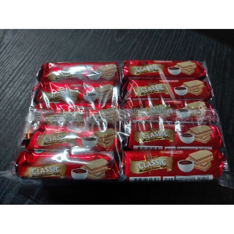 Khongguan wafer classic 10 bks @18gr dan 72 gr