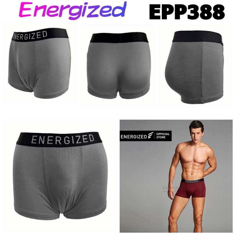 EPP838 panty celana dalam boxer pria Energized M