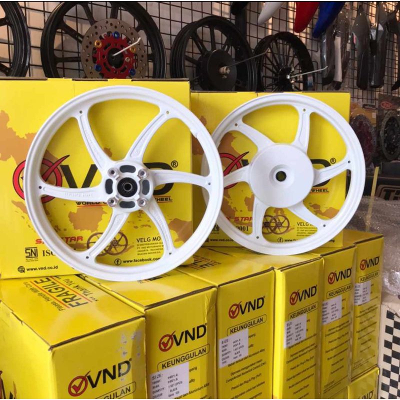 velg velk Velek VND SIX STAR VARIO 125 150 160 CBS VARIO125 VARIO150 VARIO160CBS ORIGINAL WARNA HITA
