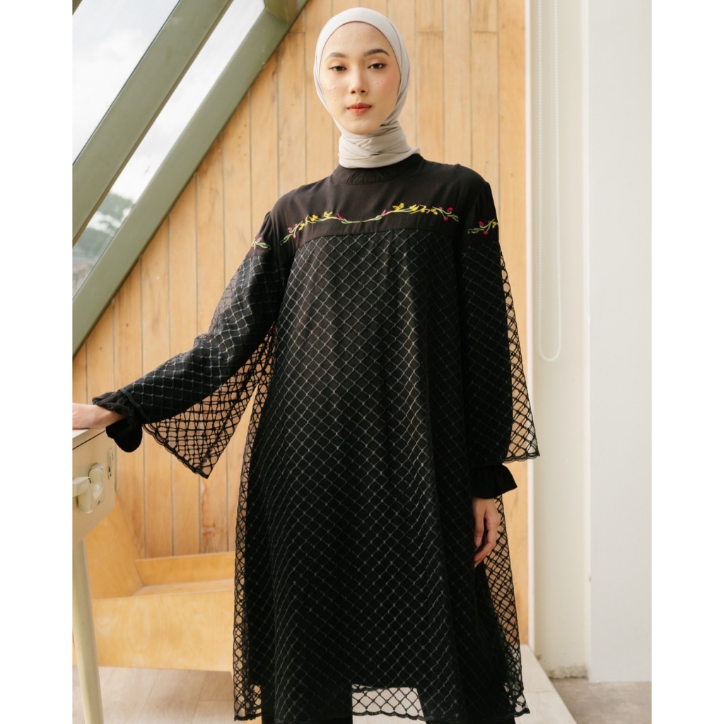 Myrubylicious OMEDIA TUNIC | TUNIC | TUNIC WANITA | TUNIC LENGAN PANJANG  | TUNIC RAYON | TUNIC BROCADE