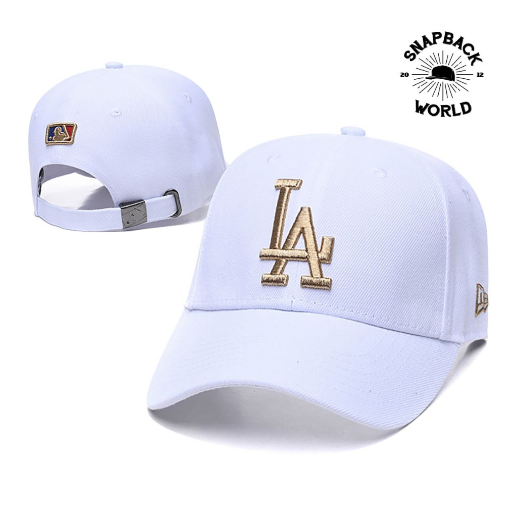White Gold LA Cap los angeles topi snapback