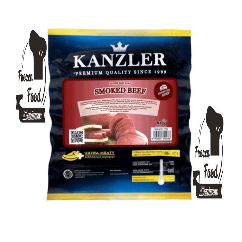 

Kanzler Smoked Beef 250 Gram