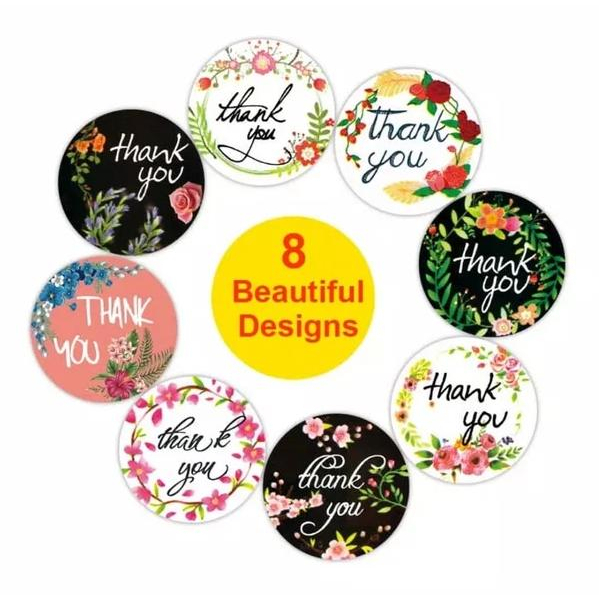 

Stiker Thank You 1 ROLL (500 pcs)