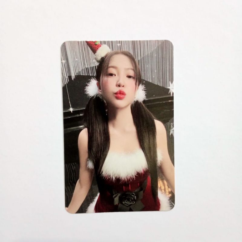 Photocard PC Pink Christmas Red Velvet Yeri