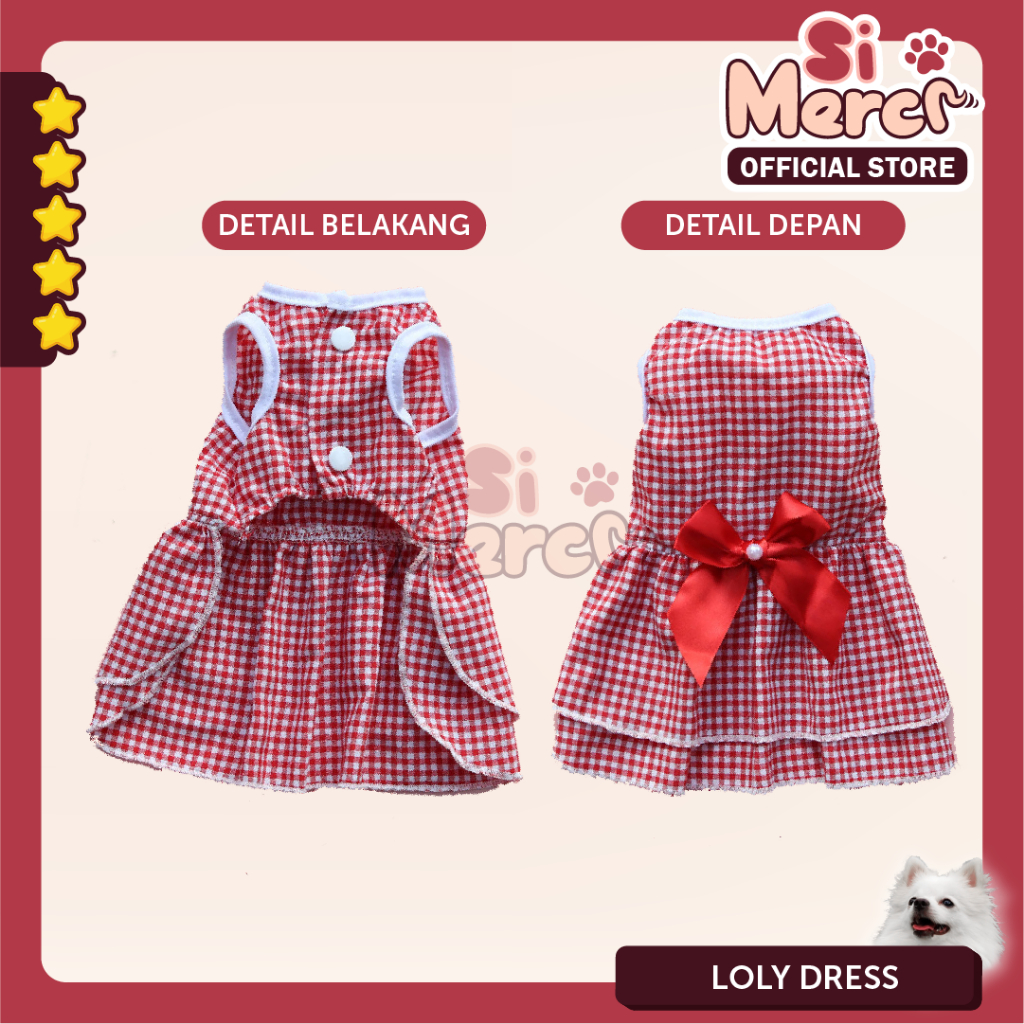 Baju Anjing Kucing Korea / Dress Anjing / Dress Anjing Korea / Baju Anjing / Harness Baju Anjing Kucing/ Harness Premium Anjing / Harness Lucu Anjing Kucing / Harness Korea / Ha-Eun Harness / Baju Anjing Korea