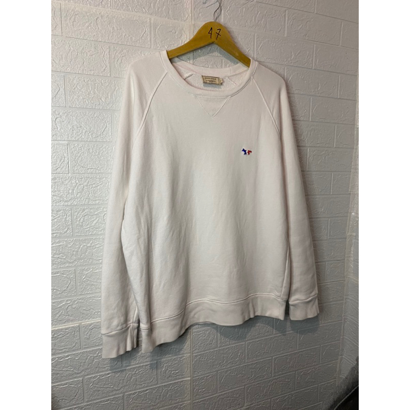 crewneck maison kitsune second nominus fit XL
