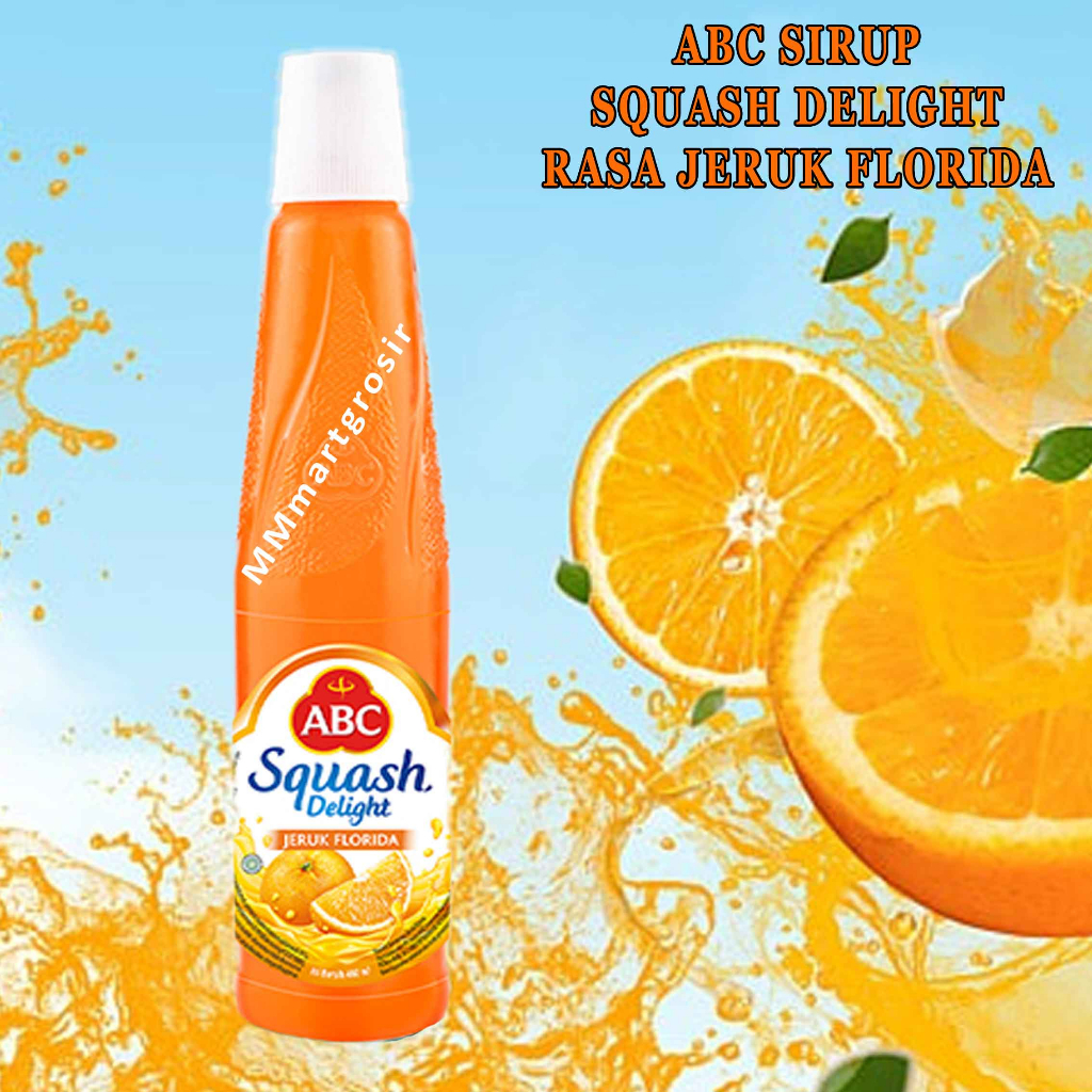 

ABC Squash Delight/ Minuman Sirup/ Rasa Jeruk Floridina/ 450ml