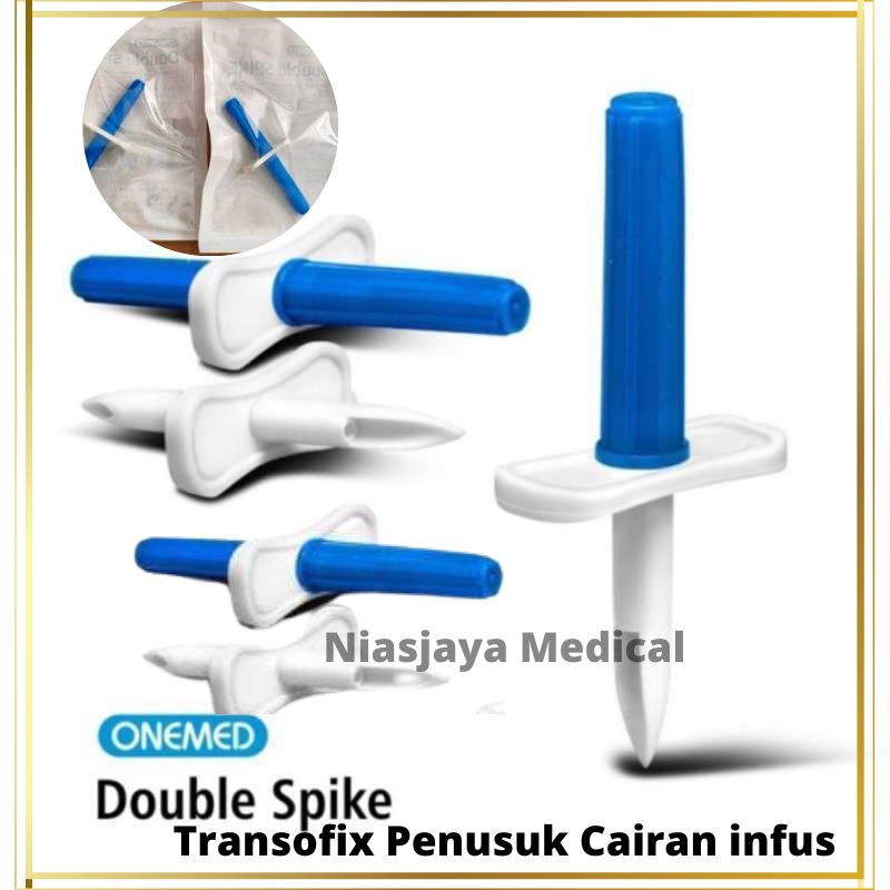 Jual Transofix penusuk cairan infus / transofix onemed / Transofix Double spike