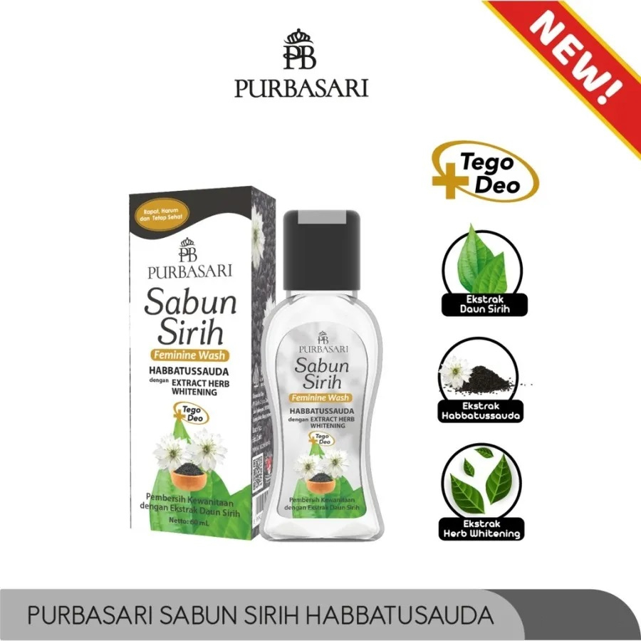 Purbasari Sabun Sirih Feminine Wash Habbatussauda