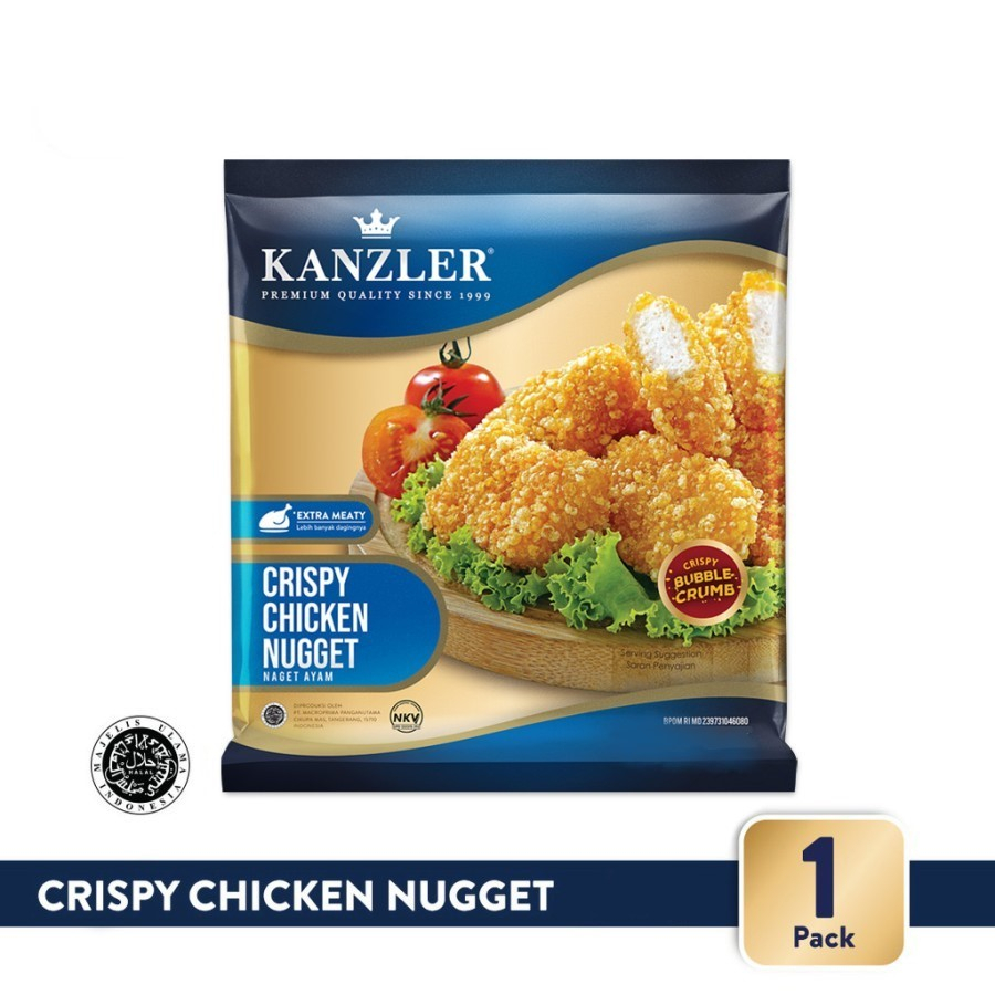 

Kanzler Crispy Chicken Nugget 120gr