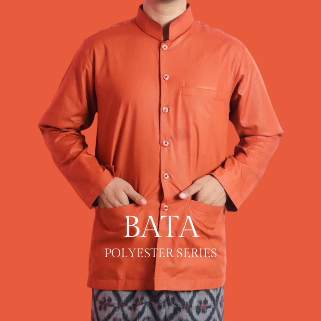 LIWA haibah spun polyester baju koko takwa dewasa  model ammu polos original GRATIS ONGKIR bahan pre
