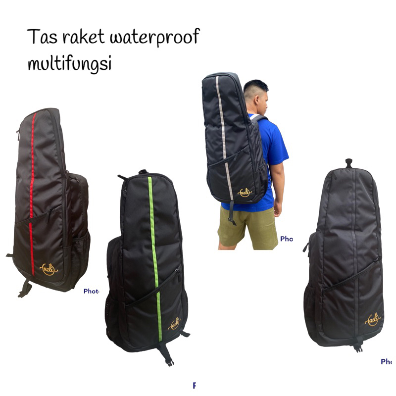 TAS RANSEL RAKET BADMINTON MULTIFUNGSI WATERPROOF