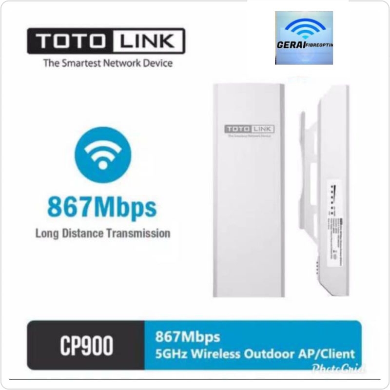 TOTOLINK CP900 - 867mbps 5GHZ. Wireless outdoor AP/Client