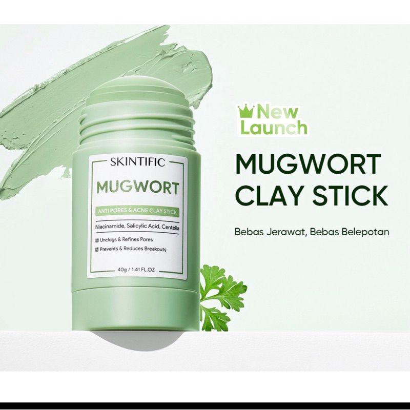 skintific mugwort clay stick