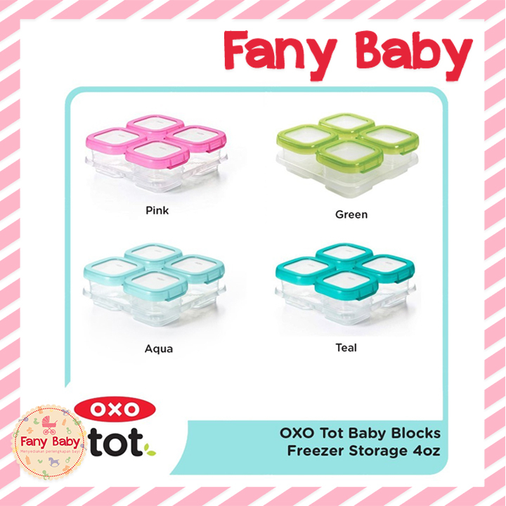 OXO TOT BABY BLOCKS FREZER STORAGE CONTAINER 4OZ 120ML