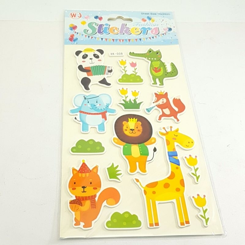 

Sticker Sponge Motif Animal XK-008