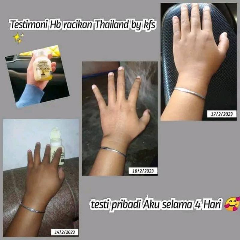 LOTION THAILAND KFS HB VIRAL 100 ML - PEMUTIH KULIT