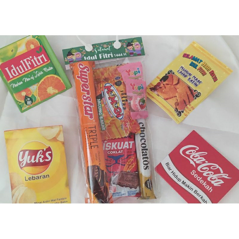 

Snack anak ulang tahun idul fitri hampers idul Fitri tas plastik