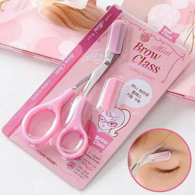 ✿ELYSABETHME✿ Gunting bentuk pembentuk alis etude house made in korea