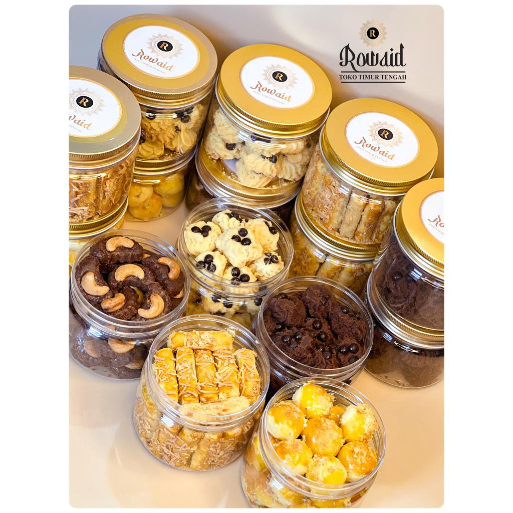 Kue Kering Nastar Kastangel Chocochip Choco nut Semprit Special Lebaran