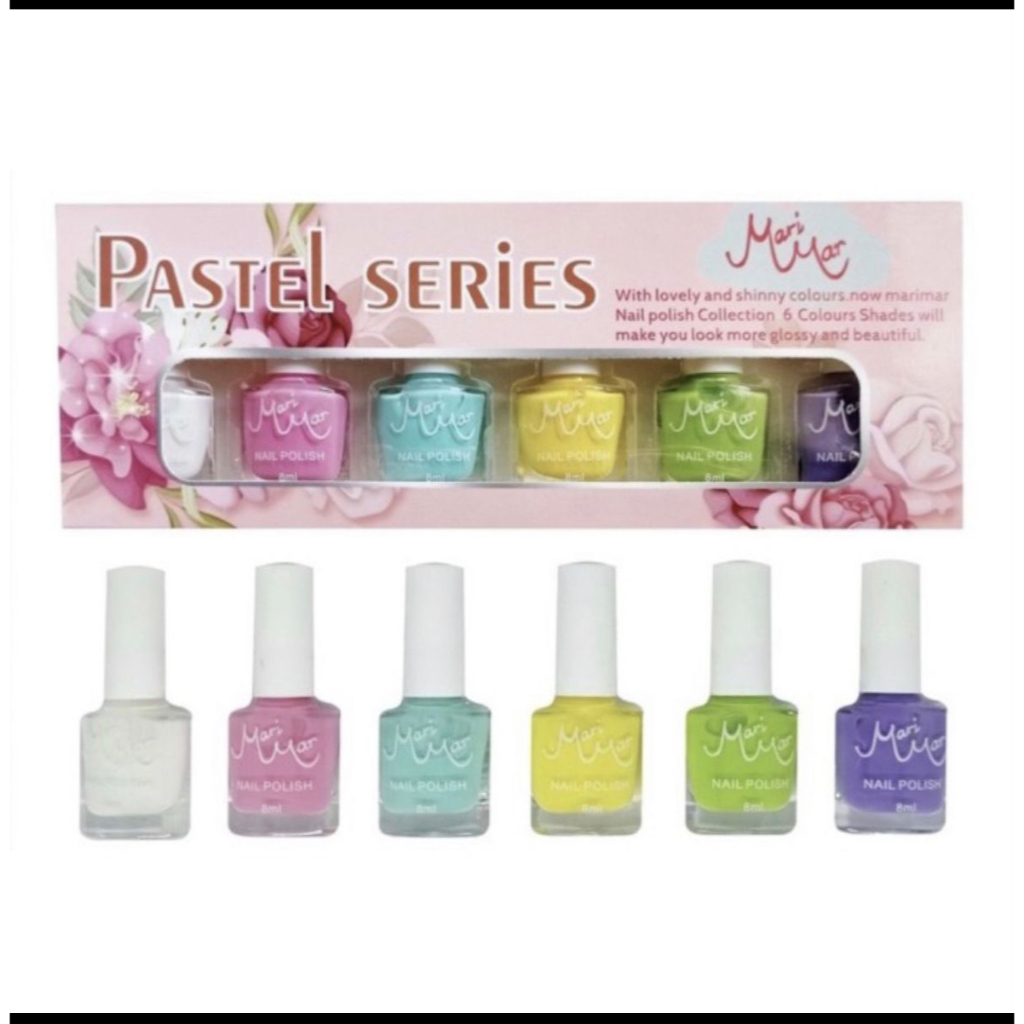 Marimar Kutek Pastel Series (1box isi 6pcs)