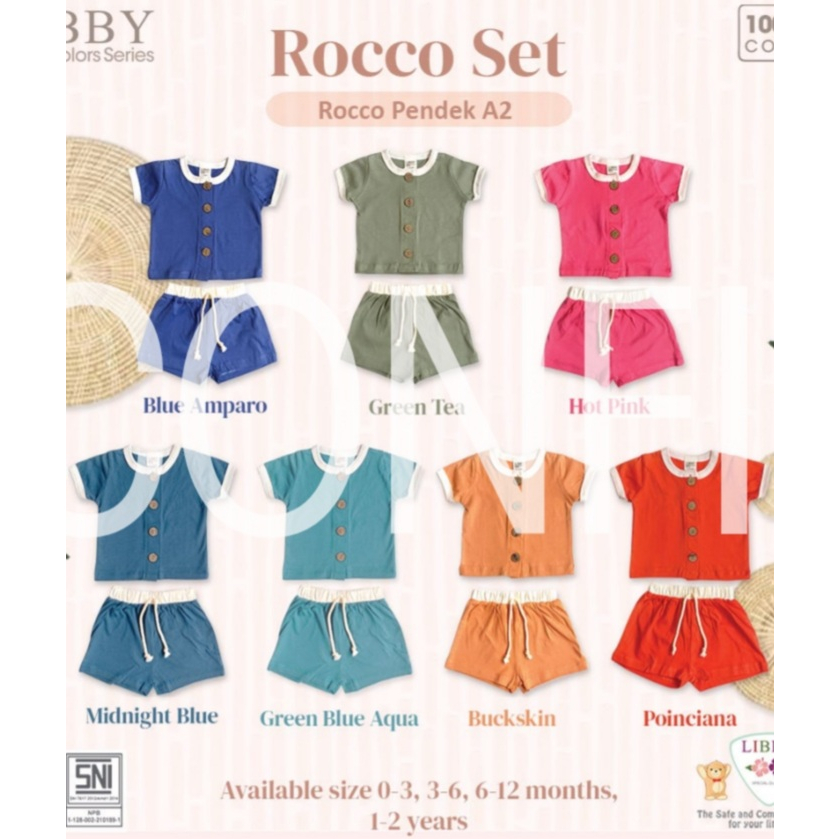 Libby Rocco set pendek