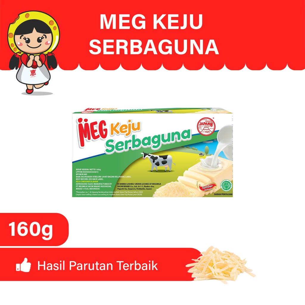 

Keju cheddar MEG