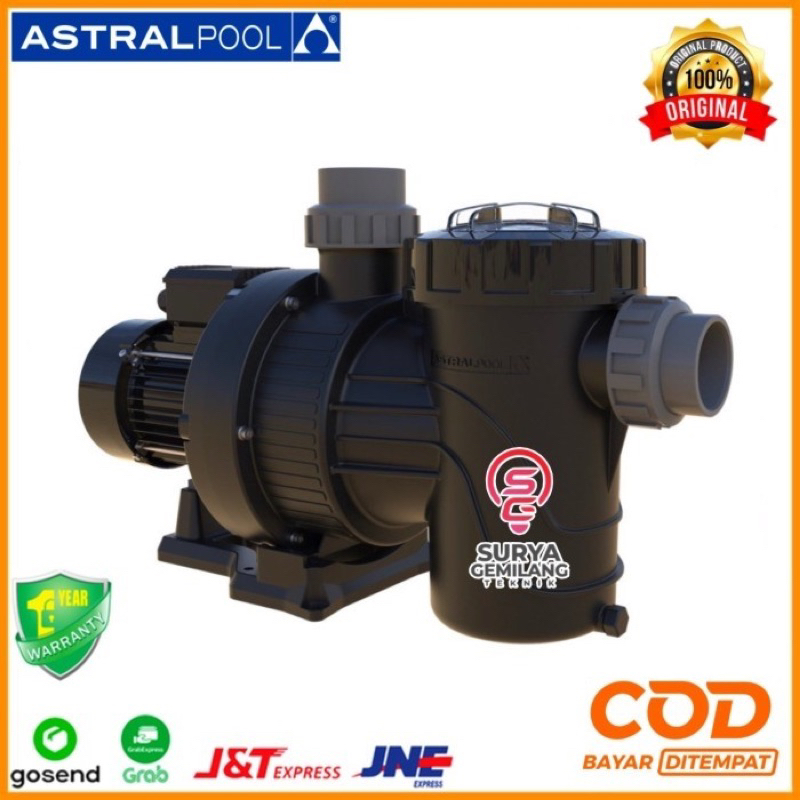 Pompa Kolam Renang Astral Verdon 1Hp Mesin Filter Kolam Renang 1 Hp