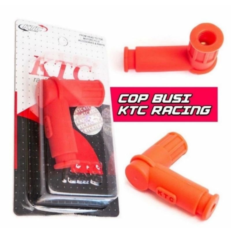 Tutup busi ktc / Cangkong busi ktc racing motor bebek dan matic