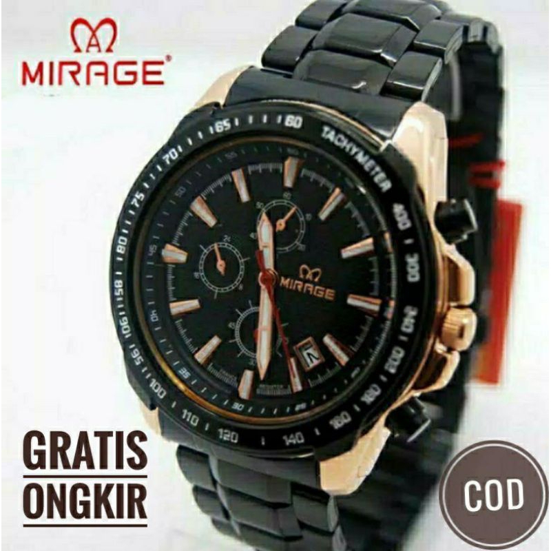 JAM TANGAN MIRAGE 8305 ORIGINAL / JAM MIRAGE ORIGIN / JAM MIRAGE PRIA