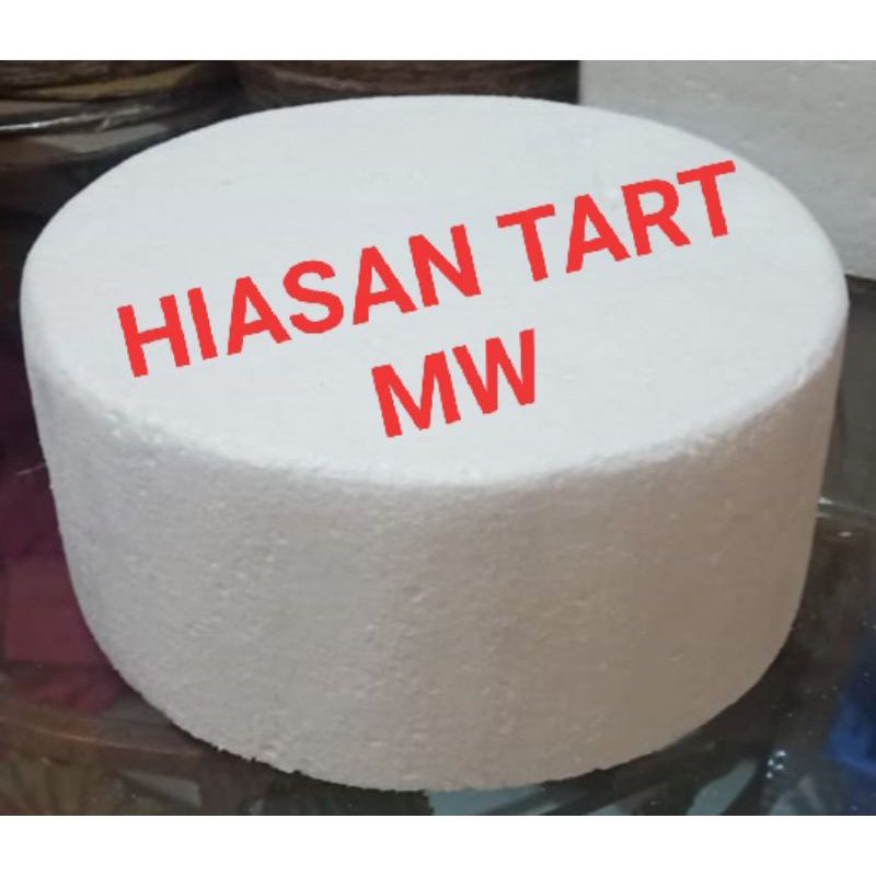 D.26 T.10 cm Dummy Cake Styrofoam Gabus 26  T.10 cm / Snack Tart Sterofoam / Dummy Kue Ulang Tahun W
