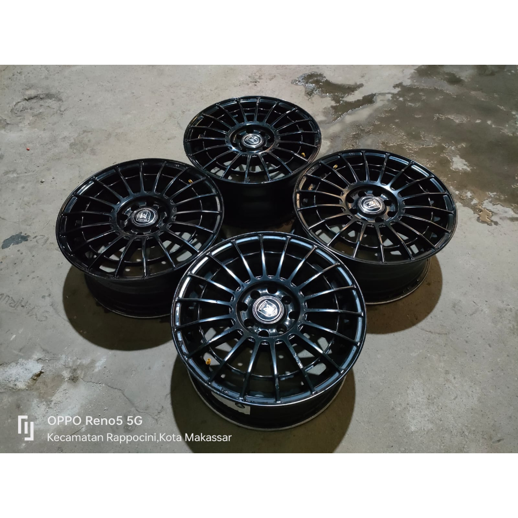 Velg Mobil Bekas Ring 15 ENKEI SPIDER R15 Lebar 6,5 Lubang 4 ET 38