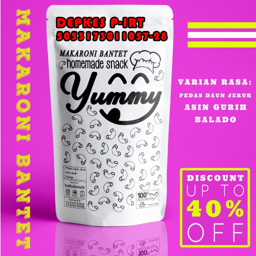 

Makararoni Bantet YUMMY Enak Renyah dan Laris