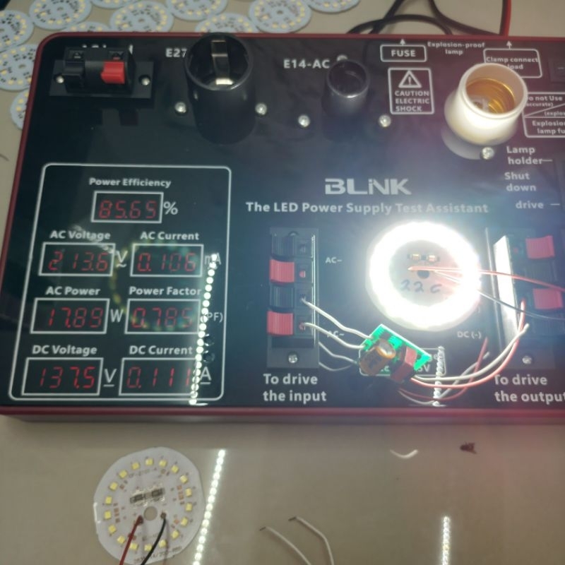 PCB LED 15w/18w/20w DC seett driver berpasangan