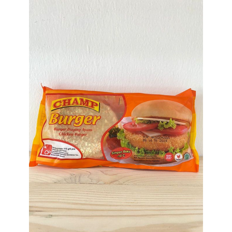 

Champ Crispy Chicken Burger 315gr