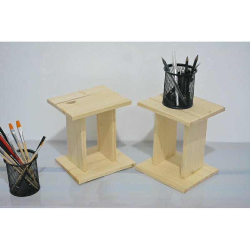 Wood Stand Sound Speaker Kayu Aesthetic tatakan kayu penyangga sound headset Laptop Komputer Tablet 